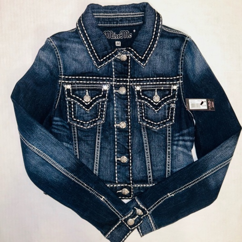 Miss Me Jeans Jacket NWT.